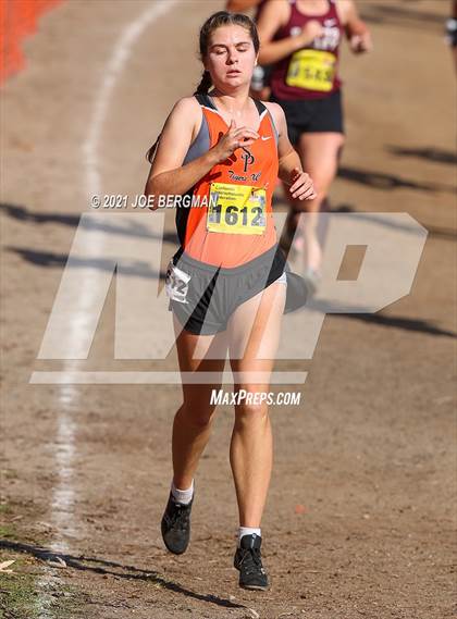 Thumbnail 2 in CIF State Cross Country Championships (Girls D4 Race) photogallery.