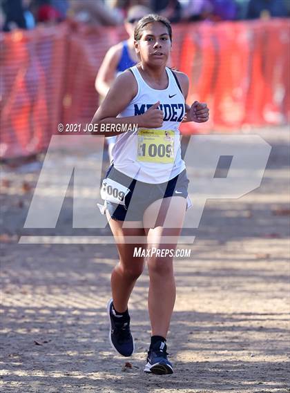 Thumbnail 2 in CIF State Cross Country Championships (Girls D4 Race) photogallery.