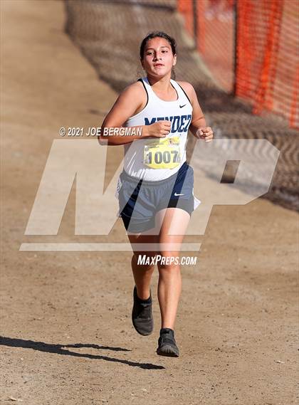 Thumbnail 3 in CIF State Cross Country Championships (Girls D4 Race) photogallery.