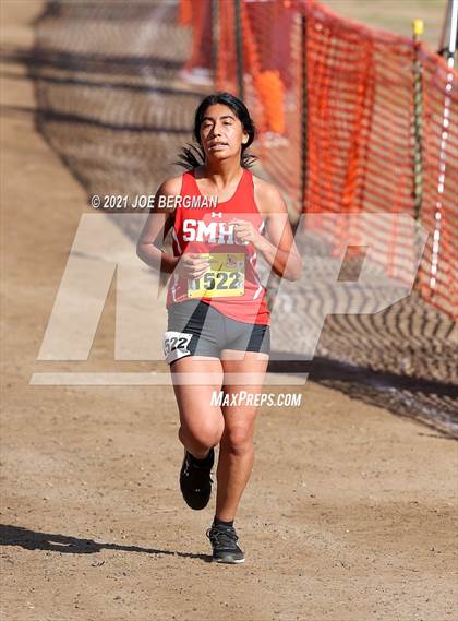 Thumbnail 3 in CIF State Cross Country Championships (Girls D4 Race) photogallery.