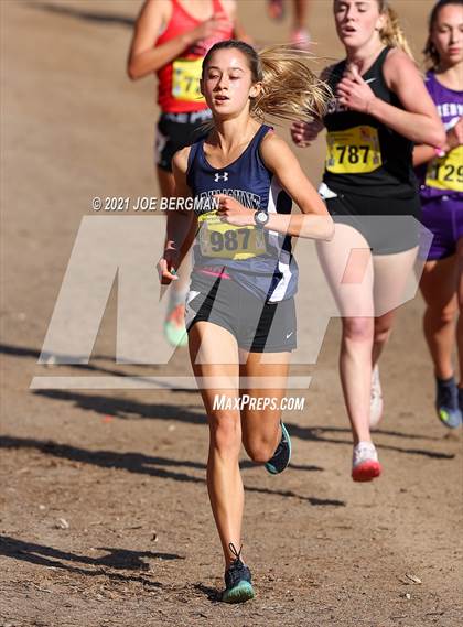 Thumbnail 2 in CIF State Cross Country Championships (Girls D4 Race) photogallery.