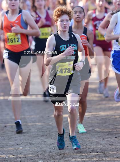 Thumbnail 1 in CIF State Cross Country Championships (Girls D4 Race) photogallery.