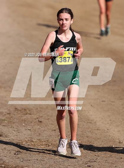 Thumbnail 1 in CIF State Cross Country Championships (Girls D4 Race) photogallery.
