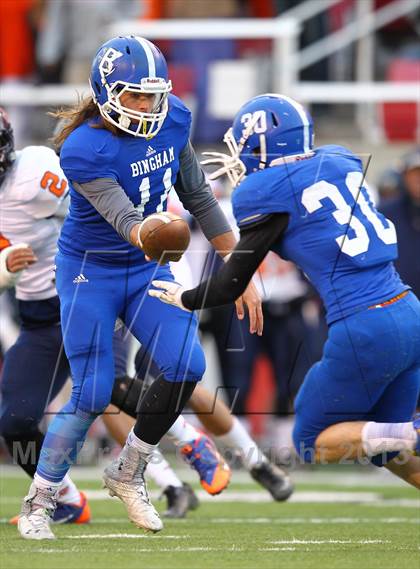 Thumbnail 2 in Brighton vs. Bingham (UHSAA 5A Final) photogallery.