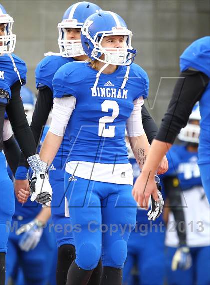 Thumbnail 1 in Brighton vs. Bingham (UHSAA 5A Final) photogallery.