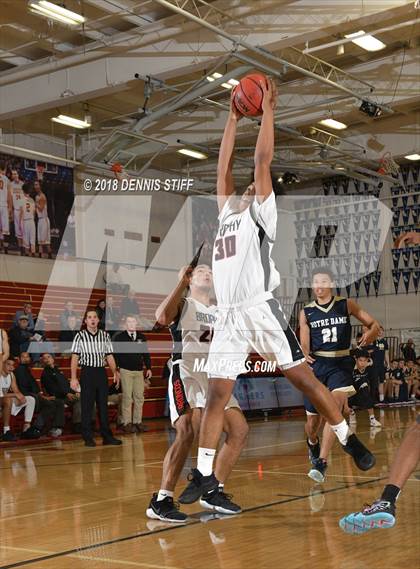 Thumbnail 2 in Notre Dame (SO) vs. Brophy College Prep (Father Barry Christmas Classic) photogallery.