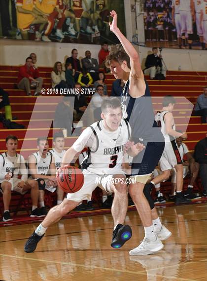 Thumbnail 3 in Notre Dame (SO) vs. Brophy College Prep (Father Barry Christmas Classic) photogallery.