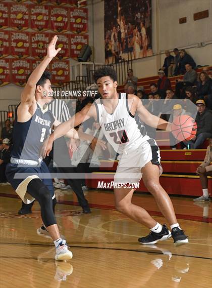 Thumbnail 1 in Notre Dame (SO) vs. Brophy College Prep (Father Barry Christmas Classic) photogallery.