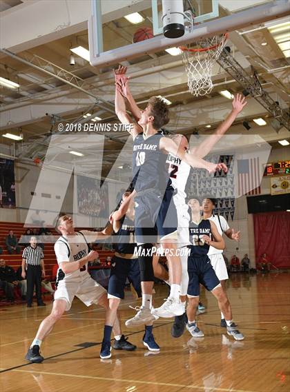 Thumbnail 3 in Notre Dame (SO) vs. Brophy College Prep (Father Barry Christmas Classic) photogallery.