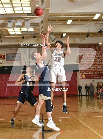 Thumbnail 2 in Notre Dame (SO) vs. Brophy College Prep (Father Barry Christmas Classic) photogallery.