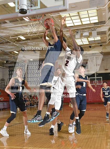 Thumbnail 1 in Notre Dame (SO) vs. Brophy College Prep (Father Barry Christmas Classic) photogallery.
