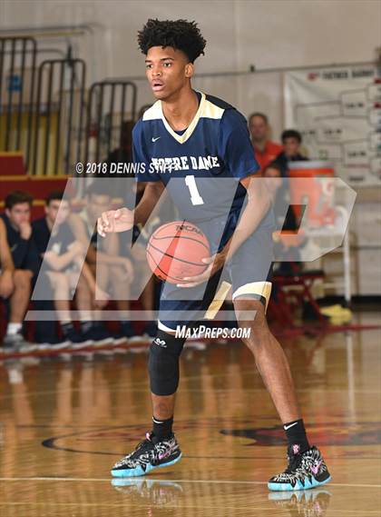 Thumbnail 3 in Notre Dame (SO) vs. Brophy College Prep (Father Barry Christmas Classic) photogallery.