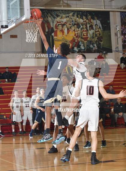 Thumbnail 1 in Notre Dame (SO) vs. Brophy College Prep (Father Barry Christmas Classic) photogallery.