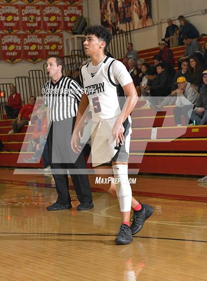 Thumbnail 1 in Notre Dame (SO) vs. Brophy College Prep (Father Barry Christmas Classic) photogallery.