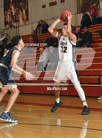 Thumbnail 1 in Notre Dame (SO) vs. Brophy College Prep (Father Barry Christmas Classic) photogallery.
