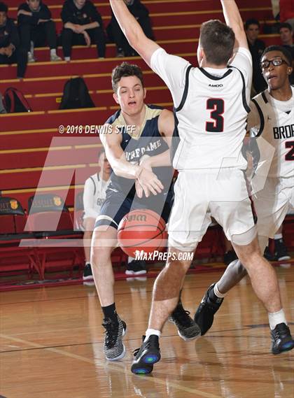 Thumbnail 2 in Notre Dame (SO) vs. Brophy College Prep (Father Barry Christmas Classic) photogallery.