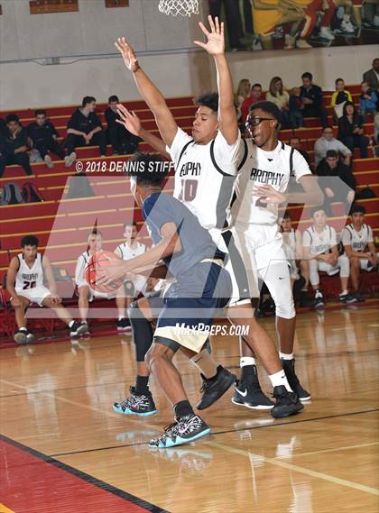 Thumbnail 1 in Notre Dame (SO) vs. Brophy College Prep (Father Barry Christmas Classic) photogallery.