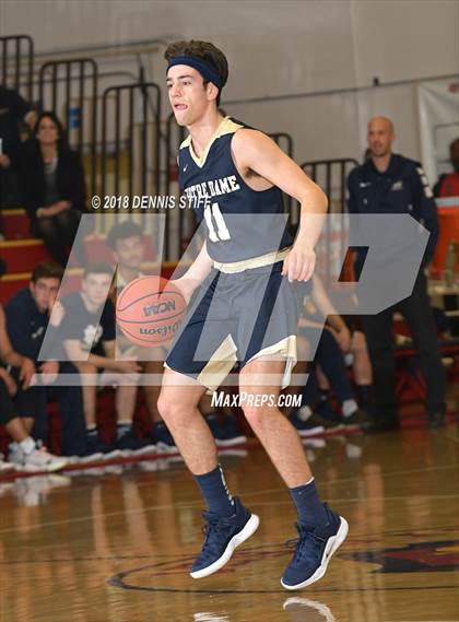 Thumbnail 2 in Notre Dame (SO) vs. Brophy College Prep (Father Barry Christmas Classic) photogallery.