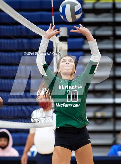Thumbnail 3 in Kennesaw Mountain vs. Sprayberry (Tri Match) photogallery.