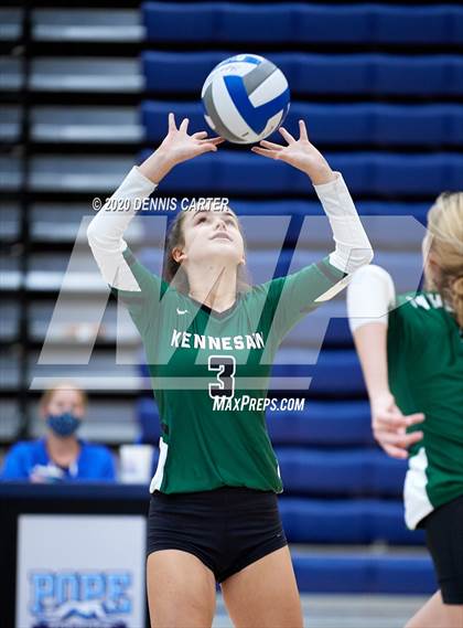 Thumbnail 2 in Kennesaw Mountain vs. Sprayberry (Tri Match) photogallery.