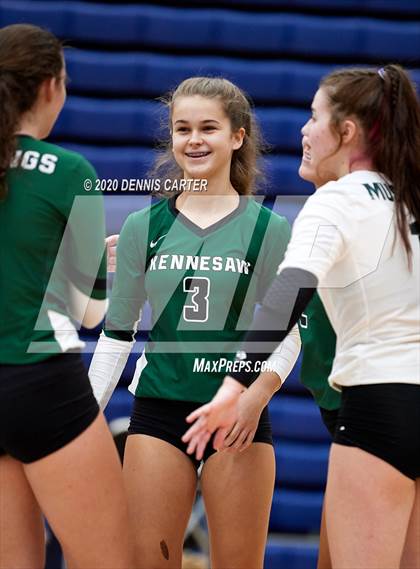Thumbnail 3 in Kennesaw Mountain vs. Sprayberry (Tri Match) photogallery.