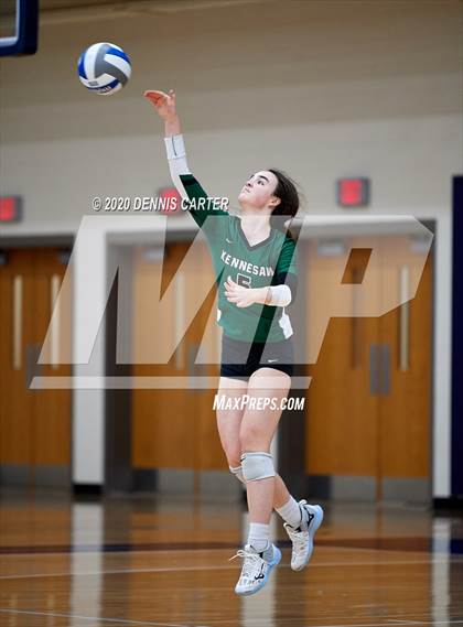 Thumbnail 2 in Kennesaw Mountain vs. Sprayberry (Tri Match) photogallery.