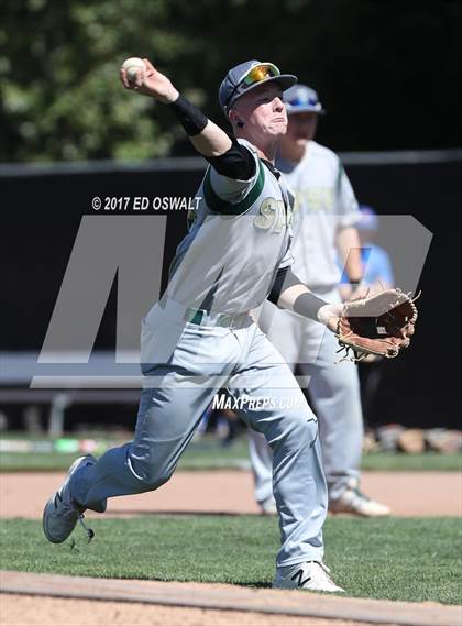 Thumbnail 1 in St. Joseph Notre Dame vs. St. Patrick-St. Vincent (CIF NCS Division 4 Final) photogallery.