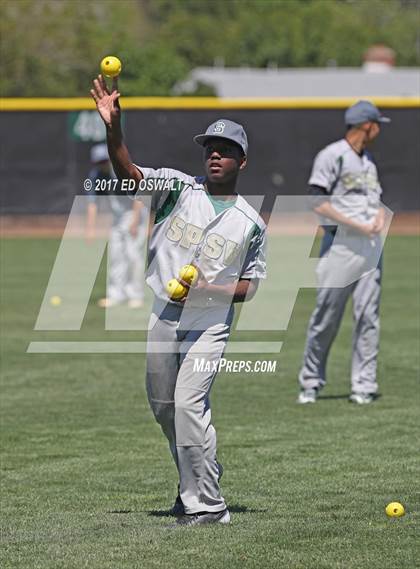 Thumbnail 2 in St. Joseph Notre Dame vs. St. Patrick-St. Vincent (CIF NCS Division 4 Final) photogallery.