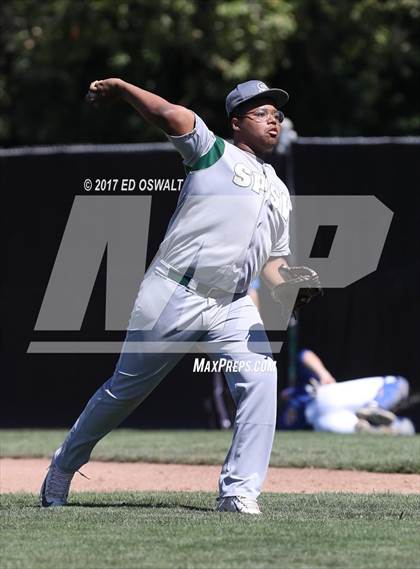 Thumbnail 2 in St. Joseph Notre Dame vs. St. Patrick-St. Vincent (CIF NCS Division 4 Final) photogallery.