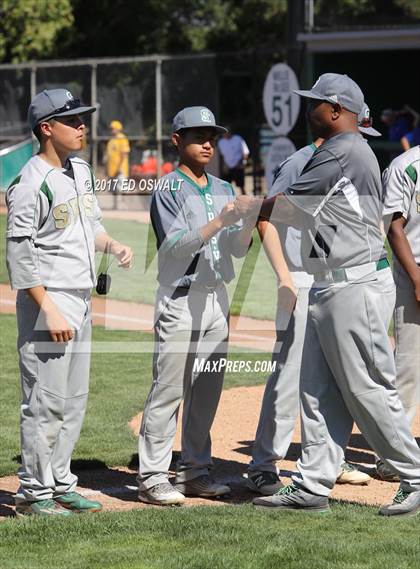 Thumbnail 2 in St. Joseph Notre Dame vs. St. Patrick-St. Vincent (CIF NCS Division 4 Final) photogallery.