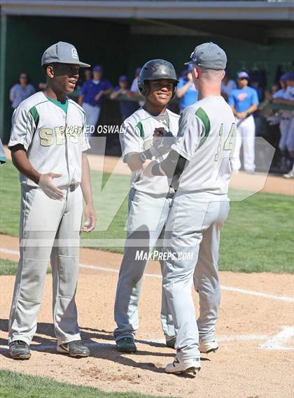 Thumbnail 3 in St. Joseph Notre Dame vs. St. Patrick-St. Vincent (CIF NCS Division 4 Final) photogallery.