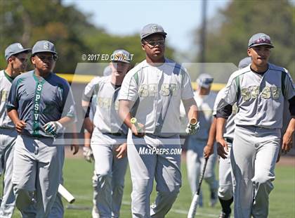 Thumbnail 3 in St. Joseph Notre Dame vs. St. Patrick-St. Vincent (CIF NCS Division 4 Final) photogallery.