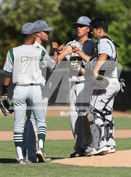 Thumbnail 2 in St. Joseph Notre Dame vs. St. Patrick-St. Vincent (CIF NCS Division 4 Final) photogallery.