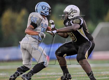 Thumbnail 2 in Gwynn Park vs. Eleanor Roosevelt (Prince George’s Pigskin Classic)  photogallery.