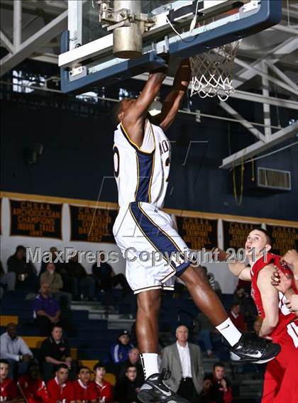 Thumbnail 2 in Monsignor McClancy vs. Mt. St. Michael Academy (CHSAA Class A Quarterfinal) photogallery.
