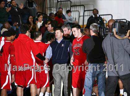 Thumbnail 3 in Monsignor McClancy vs. Mt. St. Michael Academy (CHSAA Class A Quarterfinal) photogallery.
