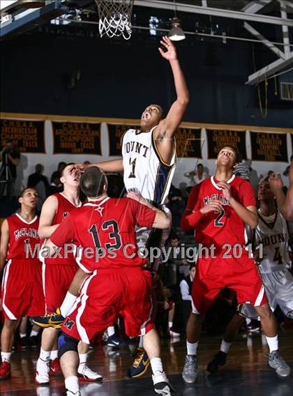 Thumbnail 2 in Monsignor McClancy vs. Mt. St. Michael Academy (CHSAA Class A Quarterfinal) photogallery.