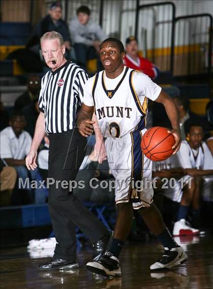 Thumbnail 3 in Monsignor McClancy vs. Mt. St. Michael Academy (CHSAA Class A Quarterfinal) photogallery.