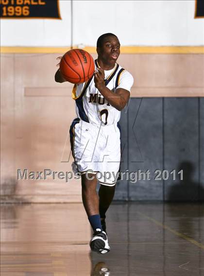 Thumbnail 3 in Monsignor McClancy vs. Mt. St. Michael Academy (CHSAA Class A Quarterfinal) photogallery.