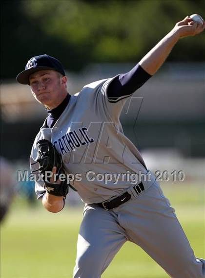 Thumbnail 1 in Marin Catholic @ St. Patrick/St. Vincent (CIF NCS D4 Playoffs) photogallery.