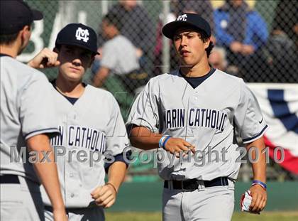 Thumbnail 1 in Marin Catholic @ St. Patrick/St. Vincent (CIF NCS D4 Playoffs) photogallery.