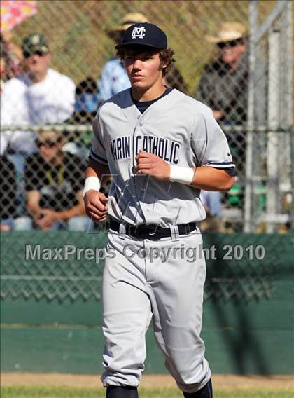 Thumbnail 2 in Marin Catholic @ St. Patrick/St. Vincent (CIF NCS D4 Playoffs) photogallery.
