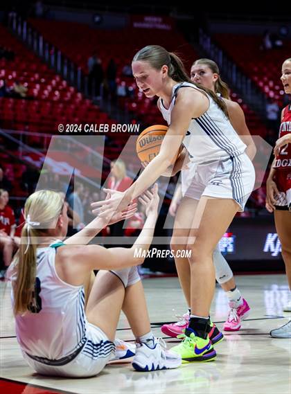 Thumbnail 3 in Copper Hills vs. Mountain Ridge )UHSAA 6A Quarterfinal) photogallery.