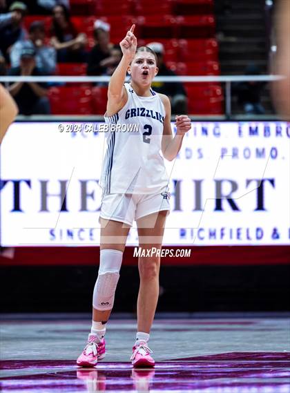 Thumbnail 3 in Copper Hills vs. Mountain Ridge )UHSAA 6A Quarterfinal) photogallery.