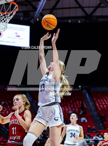 Thumbnail 2 in Copper Hills vs. Mountain Ridge )UHSAA 6A Quarterfinal) photogallery.
