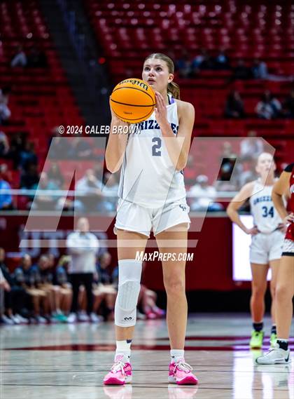 Thumbnail 2 in Copper Hills vs. Mountain Ridge )UHSAA 6A Quarterfinal) photogallery.