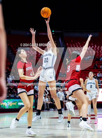 Thumbnail 2 in Copper Hills vs. Mountain Ridge )UHSAA 6A Quarterfinal) photogallery.