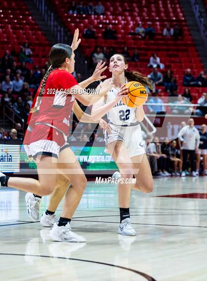 Thumbnail 3 in Copper Hills vs. Mountain Ridge )UHSAA 6A Quarterfinal) photogallery.