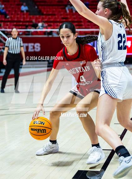 Thumbnail 2 in Copper Hills vs. Mountain Ridge )UHSAA 6A Quarterfinal) photogallery.