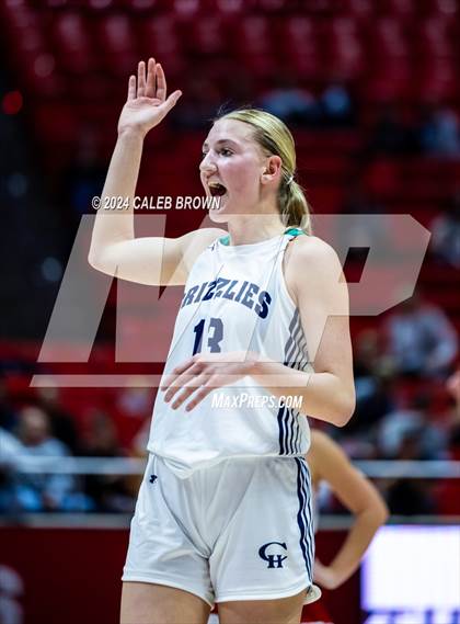 Thumbnail 2 in Copper Hills vs. Mountain Ridge )UHSAA 6A Quarterfinal) photogallery.